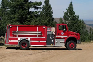 4342 Water Tender 1,800 gallon capacity 750 gpm pump rating