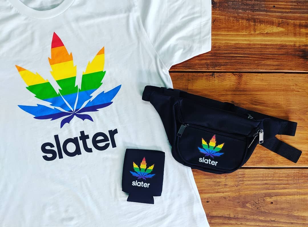 You can grab some PRIDE gear from the Thomas C Slater Compassion Center crew. Catch them at Providence PRIDE today.