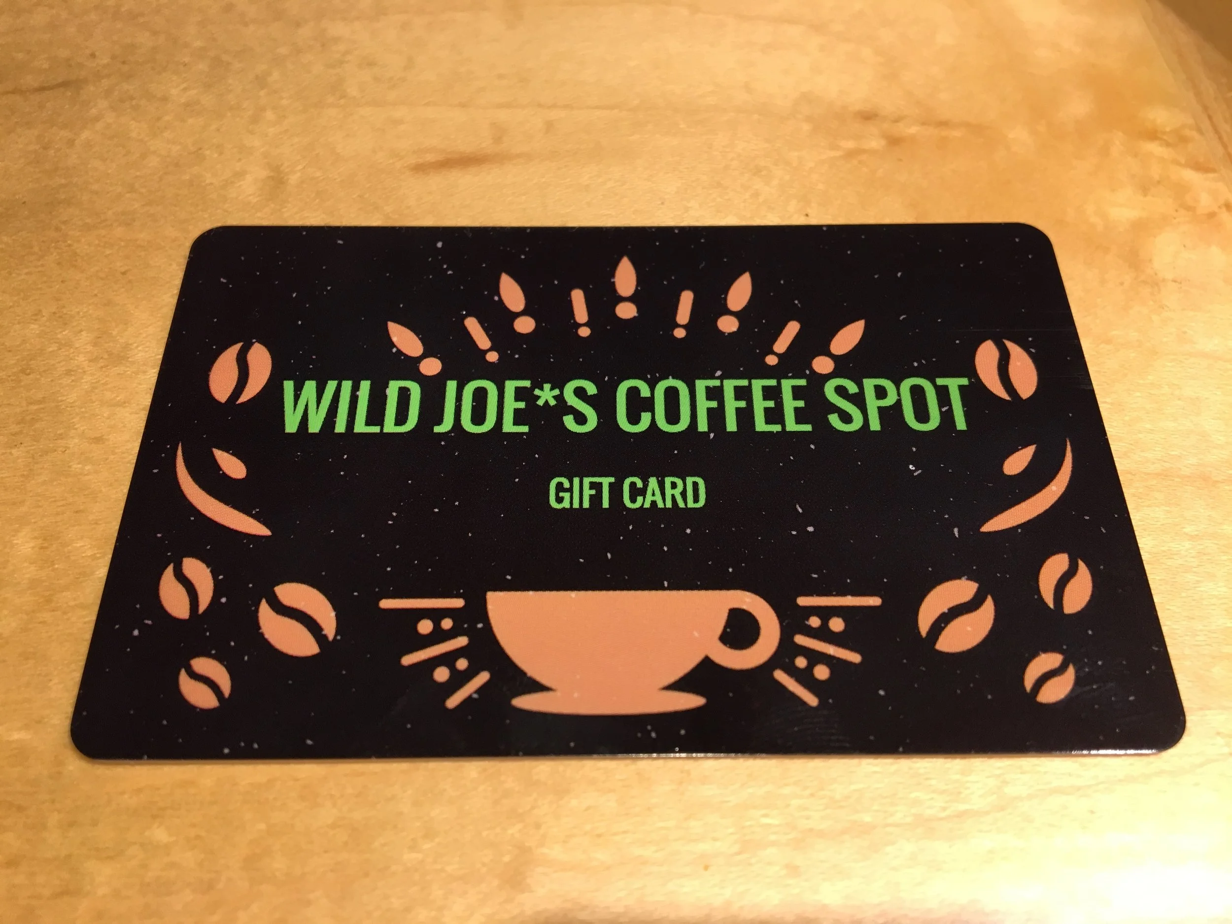 Wild Joe*s Gift Card
