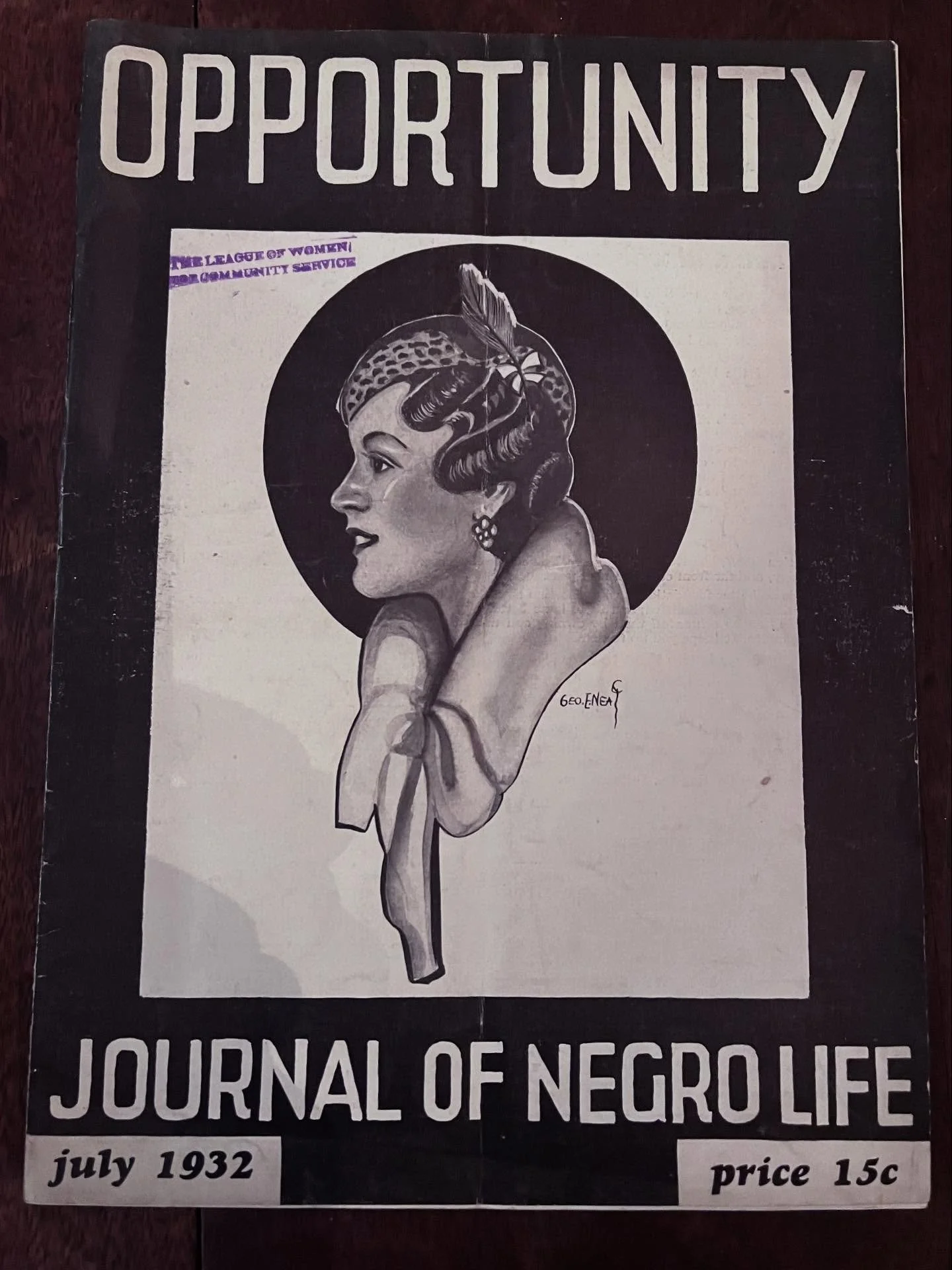 Published since 1923, Opportunity was the National Urban League&rsquo;s journal and a vital Harlem Renaissance outlet. Editor Charles S. Johnson used facts and Black art to combat prejudice and &ldquo;inferiority&rdquo; myths. It launched icons like 