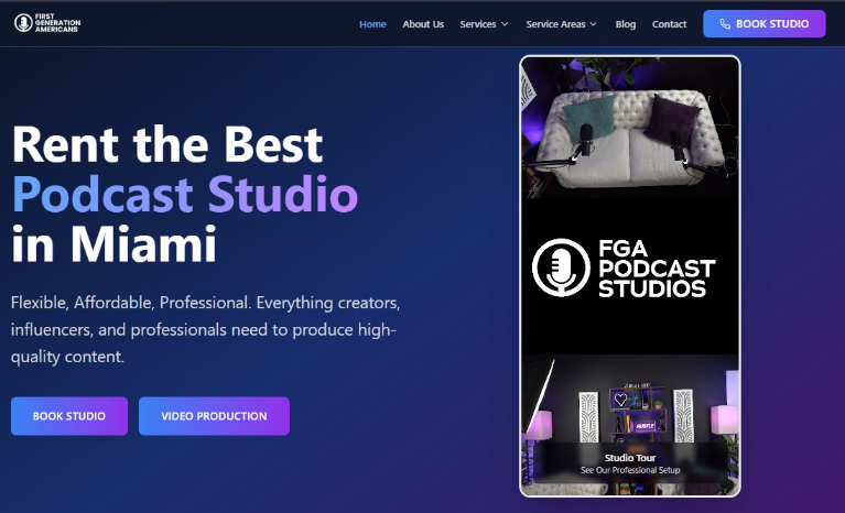 FGA Podcast Studios