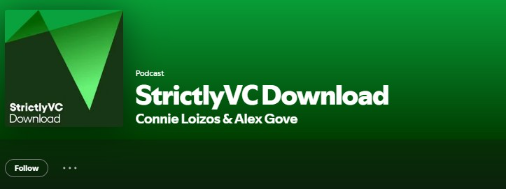StrictlyVC Download Spotify website