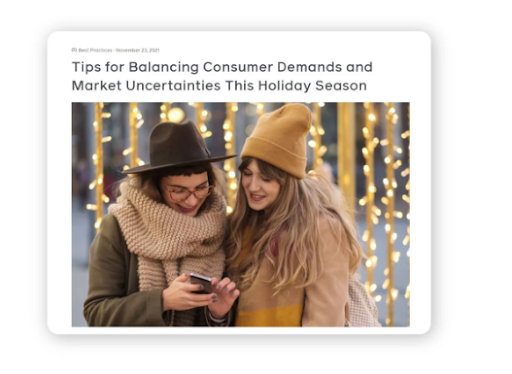 articles for Meta's website