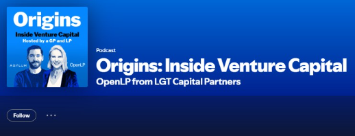 Origins: Inside Venture Capital Spotify website
