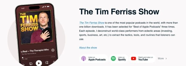 The Tim Ferriss Show