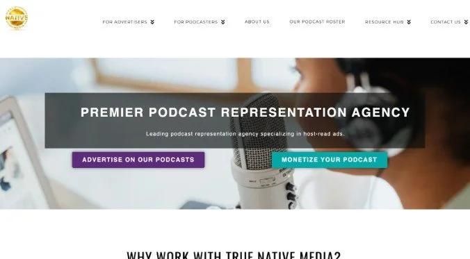 True Native Media: Best for monetization representation (ad sales) only