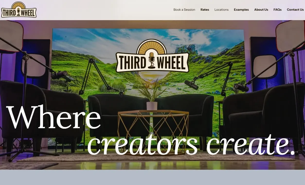 Third Wheel Podcast Studio