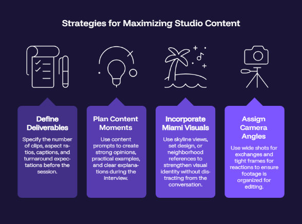 Strategies for Maximizing Studio Content