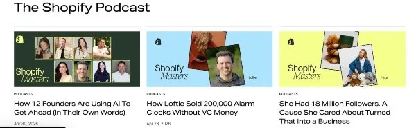 Shopify Masters