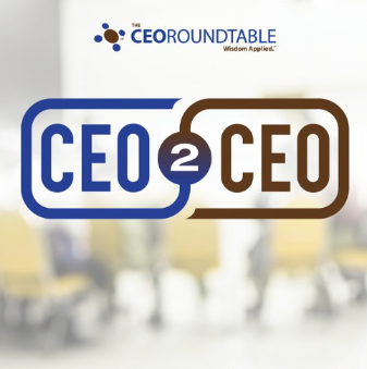 CEO2CEO podcast cover from CEO Roundtable.