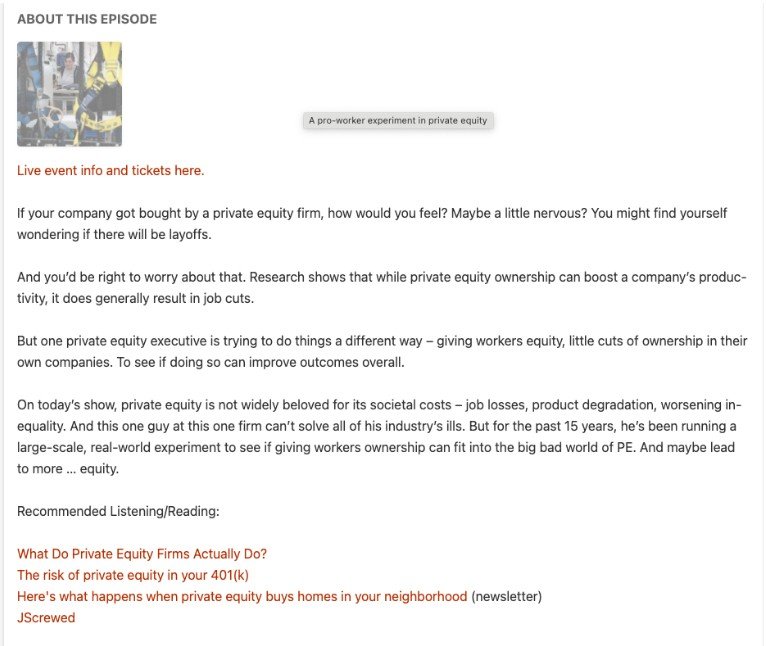 An example of minimalist.