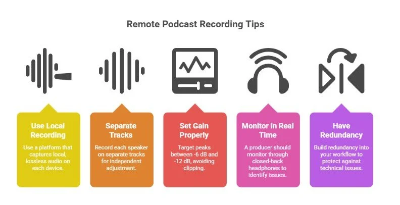 Remote Podcast Recording Tips