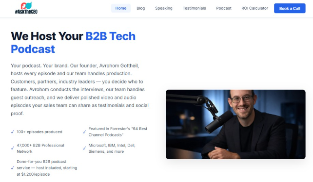 AskTheCEO Media website