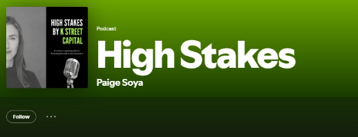 High Stakes Spotify website
