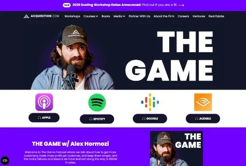 The Game with Alex Hormozi