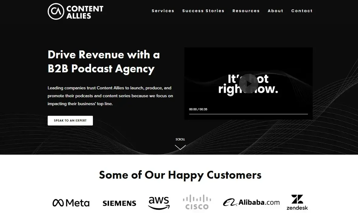 Content Allies — Denver-area B2B podcast ROI leader  