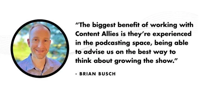 A feedback from Brian Busch from GUSTO.