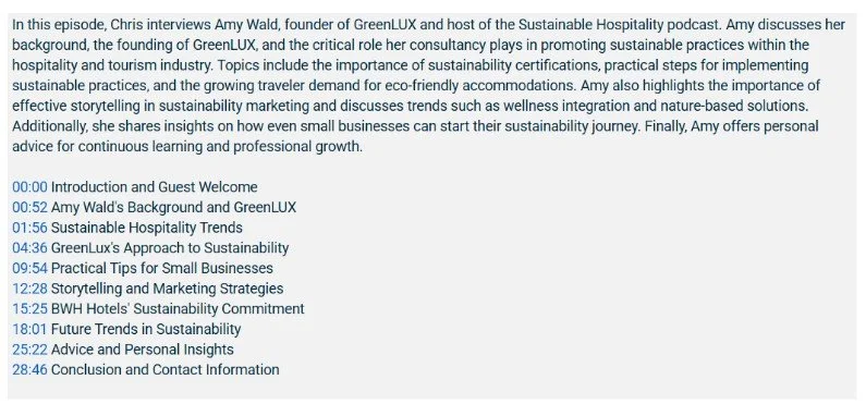 One of Upshift's episode. A meaningful business conversation with Amy Wald.