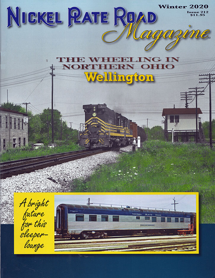 NICKEL PLATE ROAD Historical Society NICKEL PLATE ROAD NEW issue Spring 2020 
