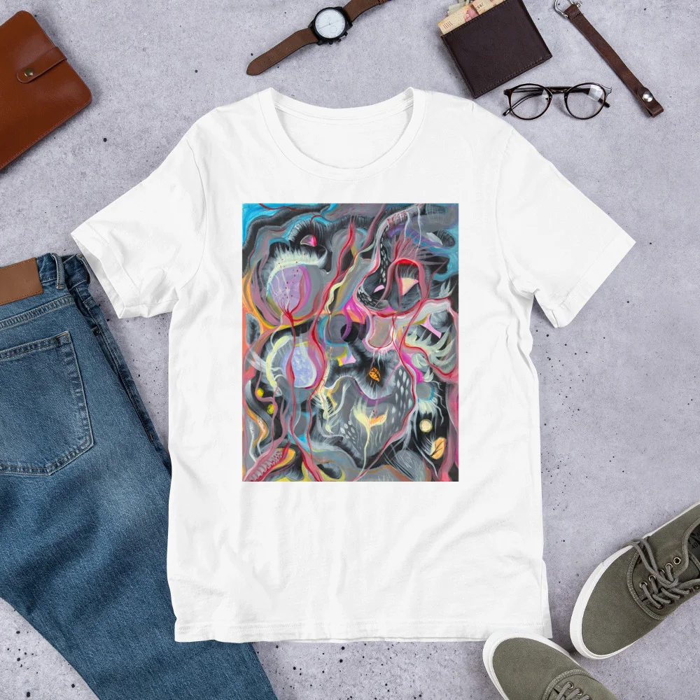 Happiness Permeates Unisex Short Sleeve Jersey T-Shirt