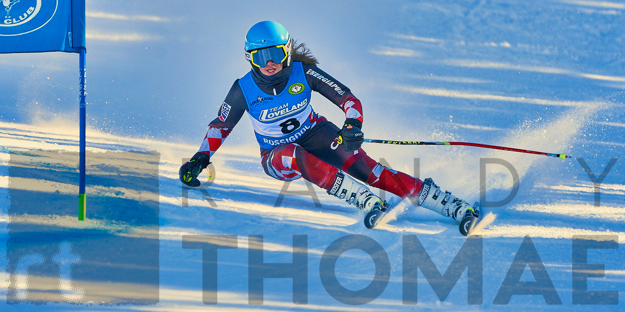 Tatge wins Loveland Sync GS by 1.34s