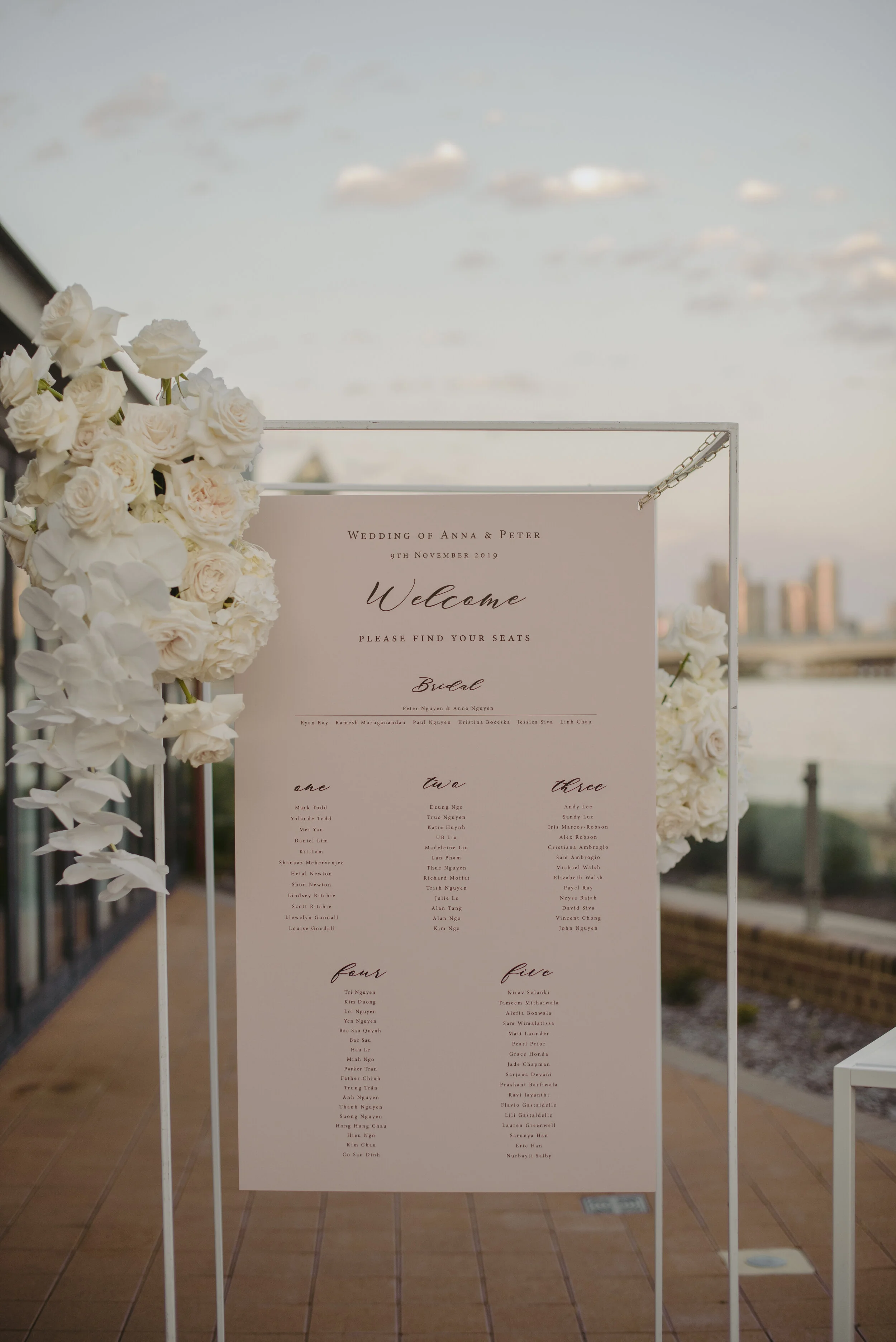 Wedding Seating Chart