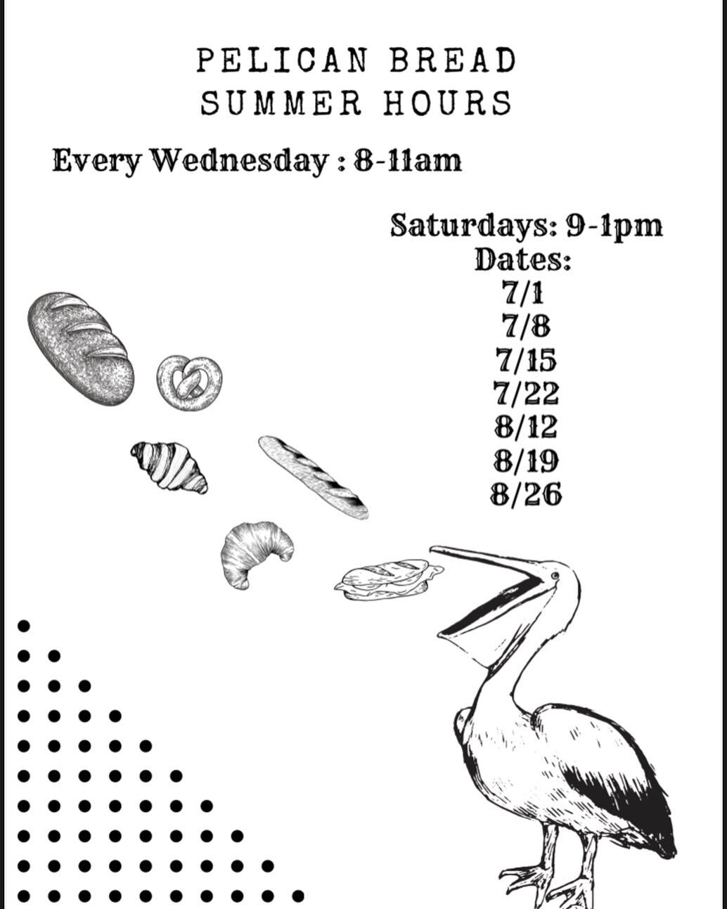 Check out our summer hours!