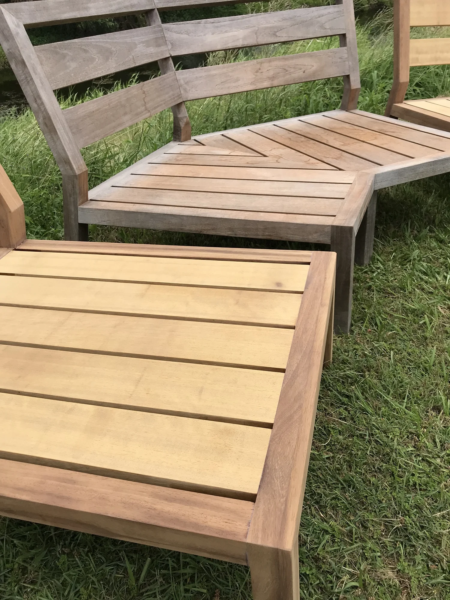 African Teak Outdoor Furniture — Bywater Design Furniture Restoration