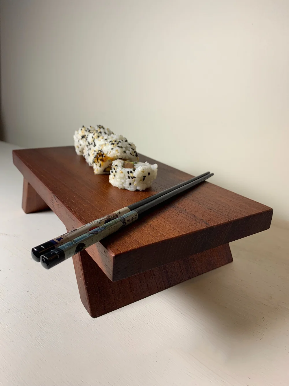 Sushi Platter blackwood — Bywater Design Furniture Restoration, Custom  Designed Furniture Surfboards