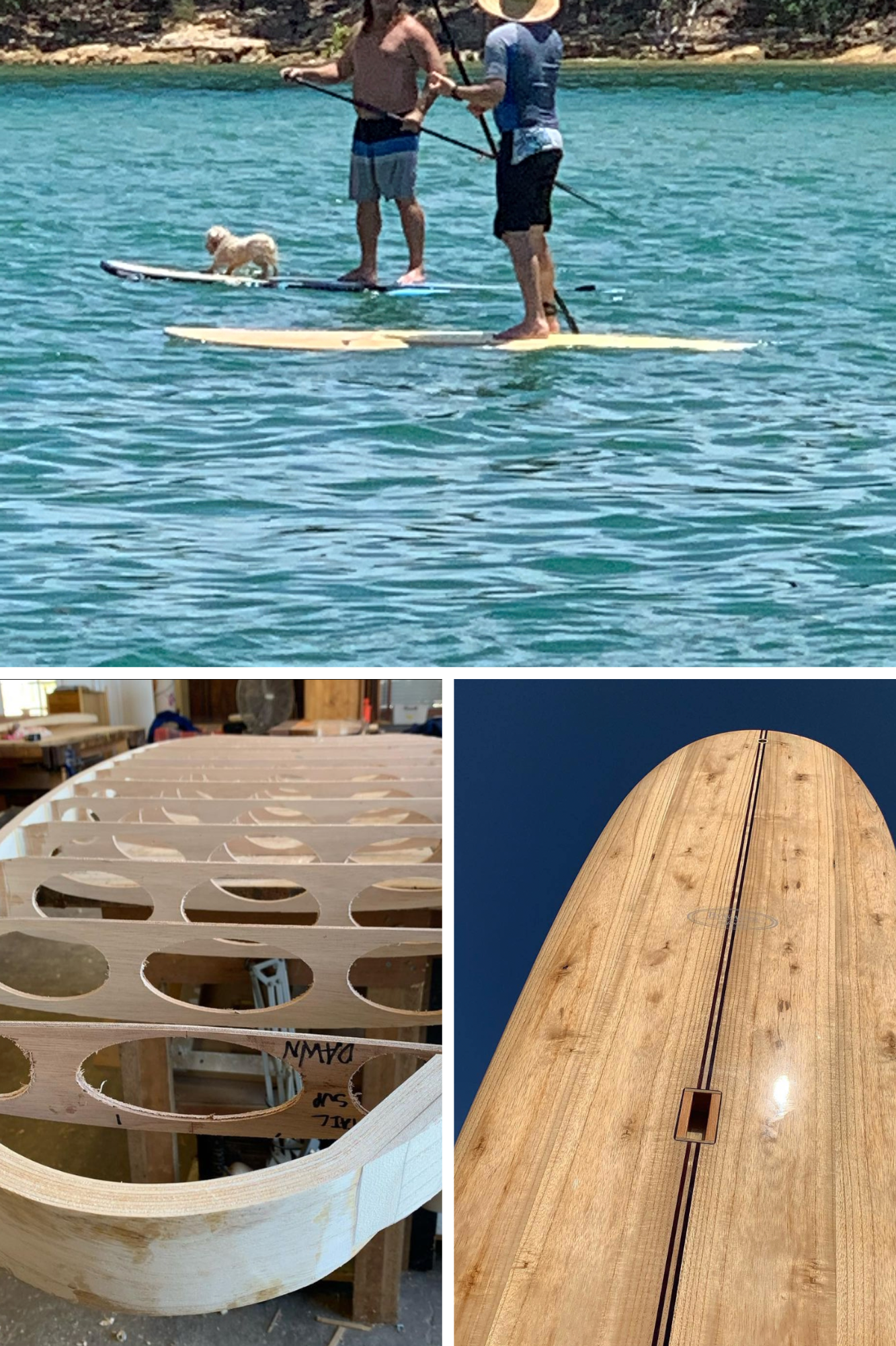 Come and make a timber SUP with us 