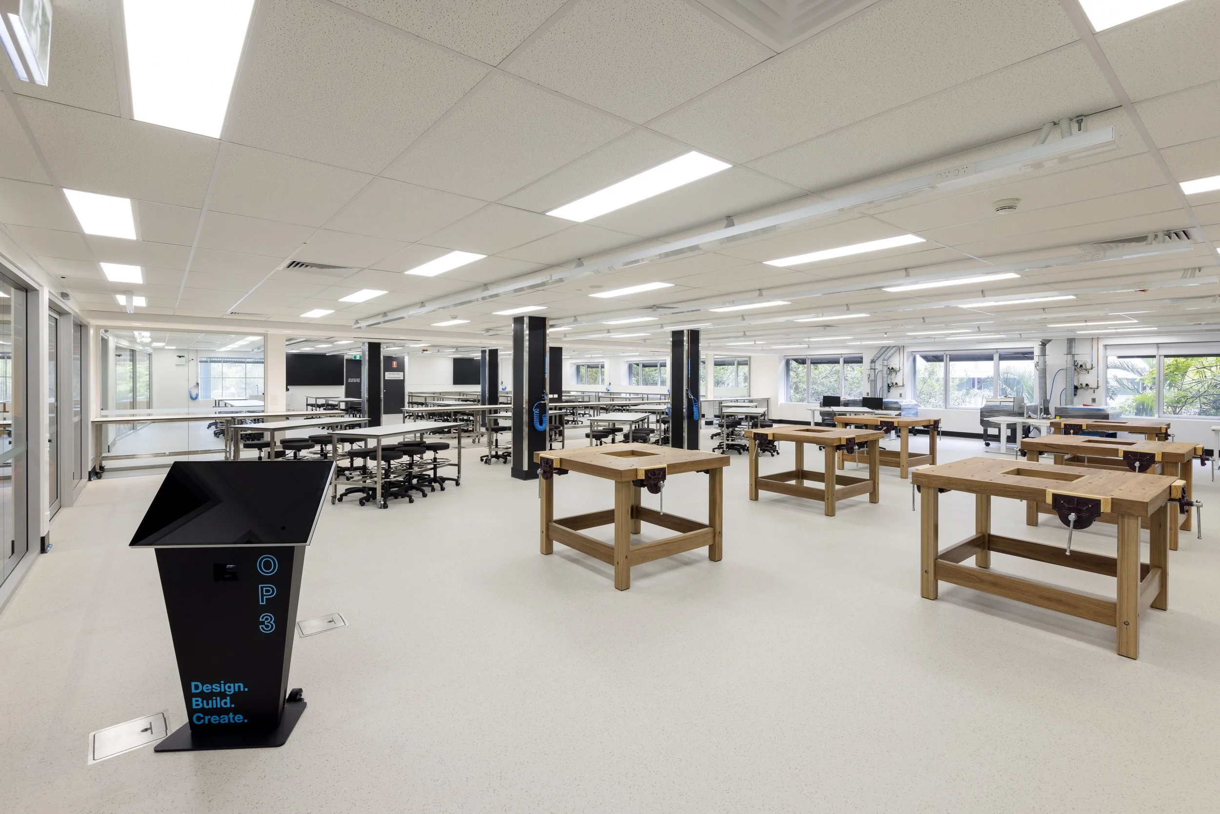 Spotted Gum Benches for QUT — Bywater Design | Furniture Restoration ...