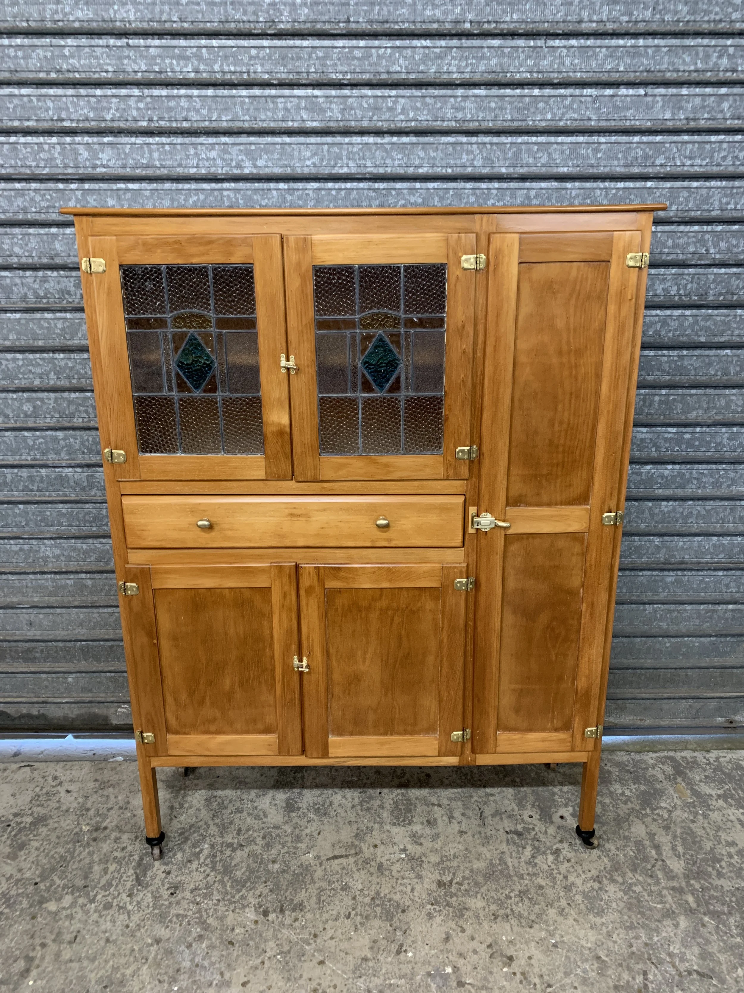 A beautiful Kitchen Hutch Restoration 