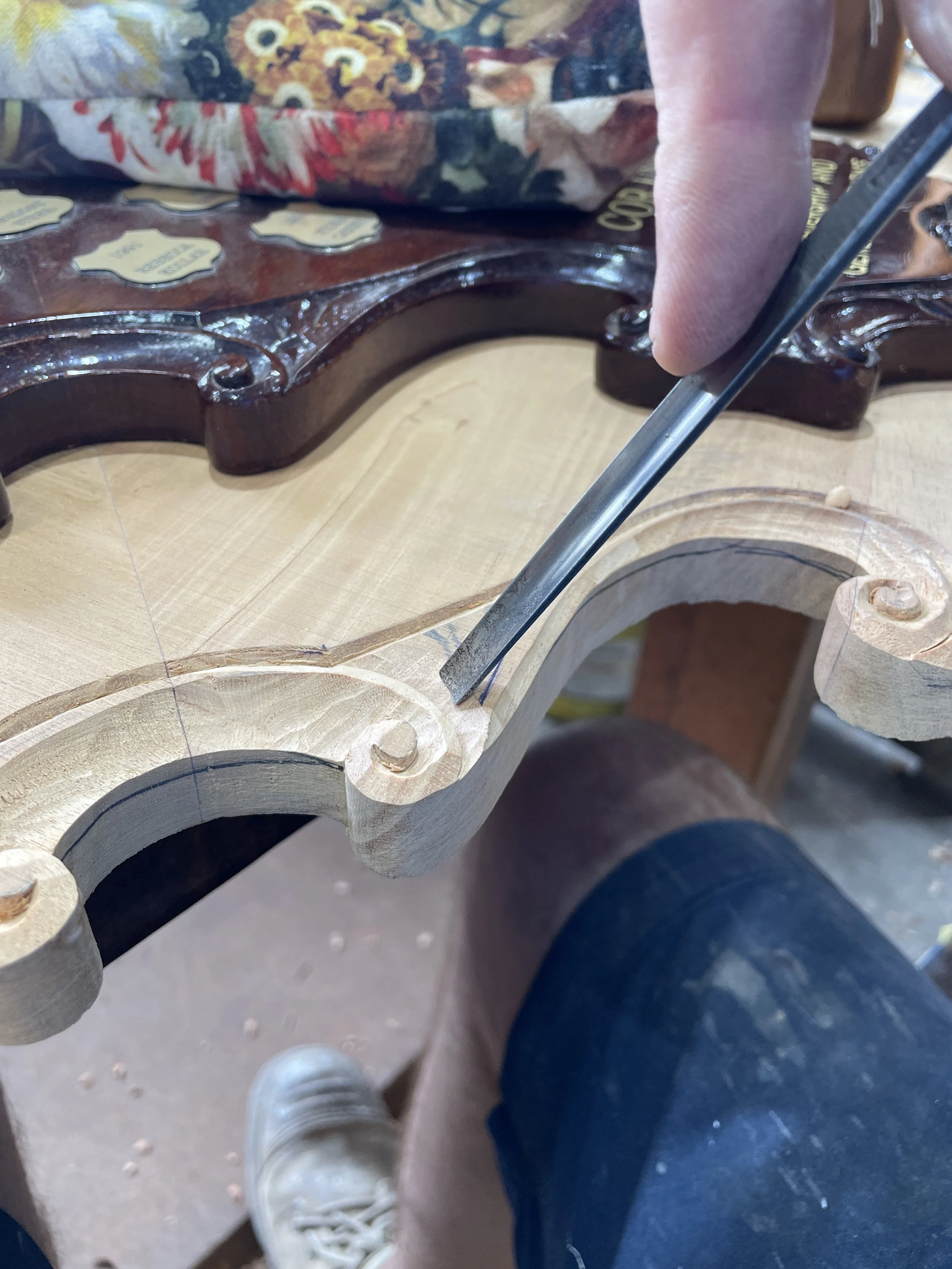 Hand carving - craftsmanship is in the detail.