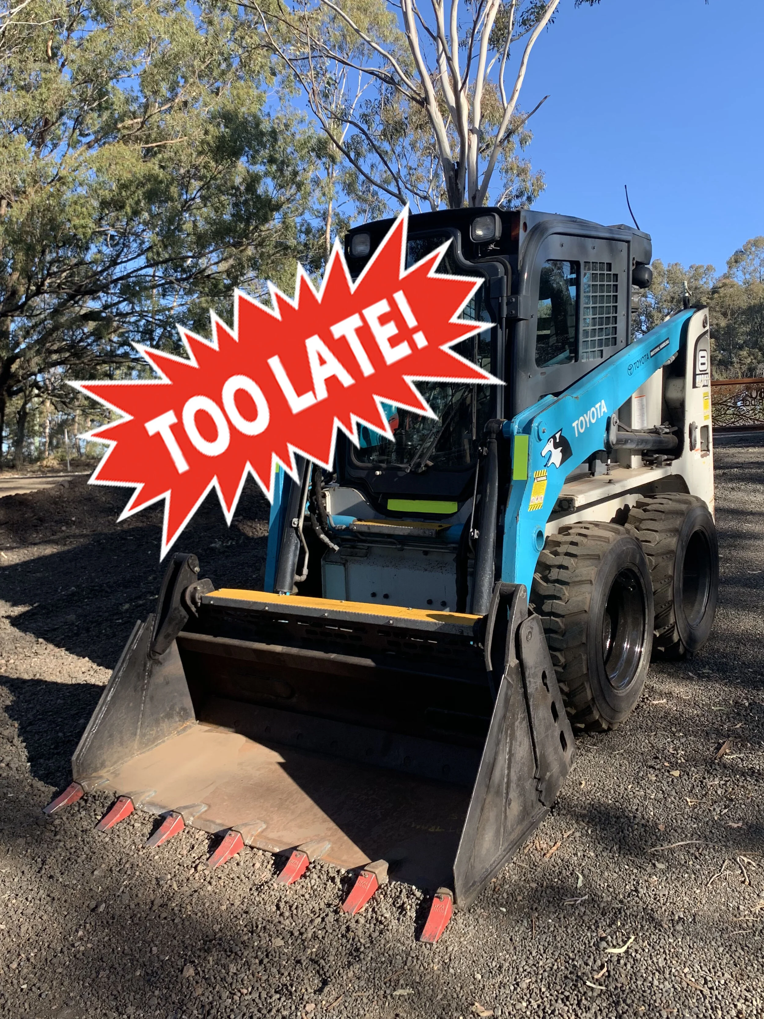 2012 Toyota Huski Skidsteer - SOLD