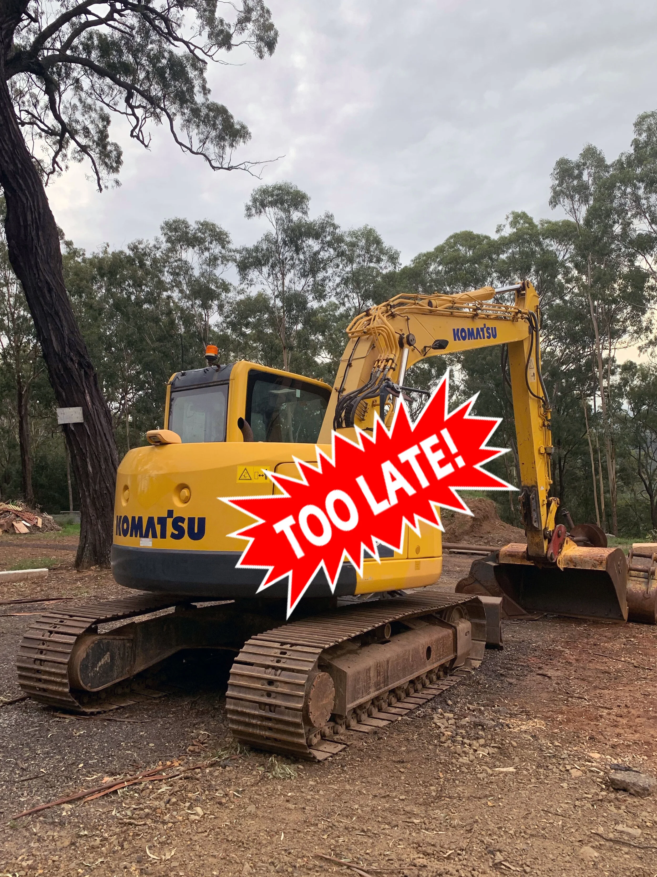 Komatsu PC 138US-8 - CLICK IMAGE TO SEE ITEM FOR SALE