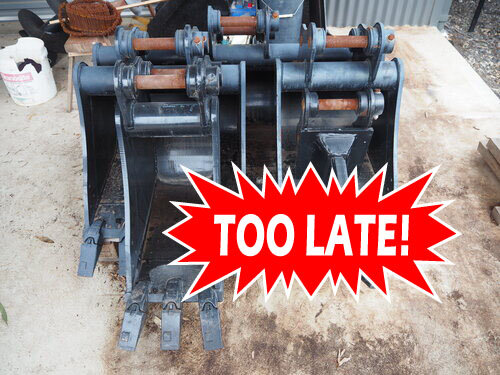 NEW - Full Bucket Kit to suit 3.5 tonne Yanmar