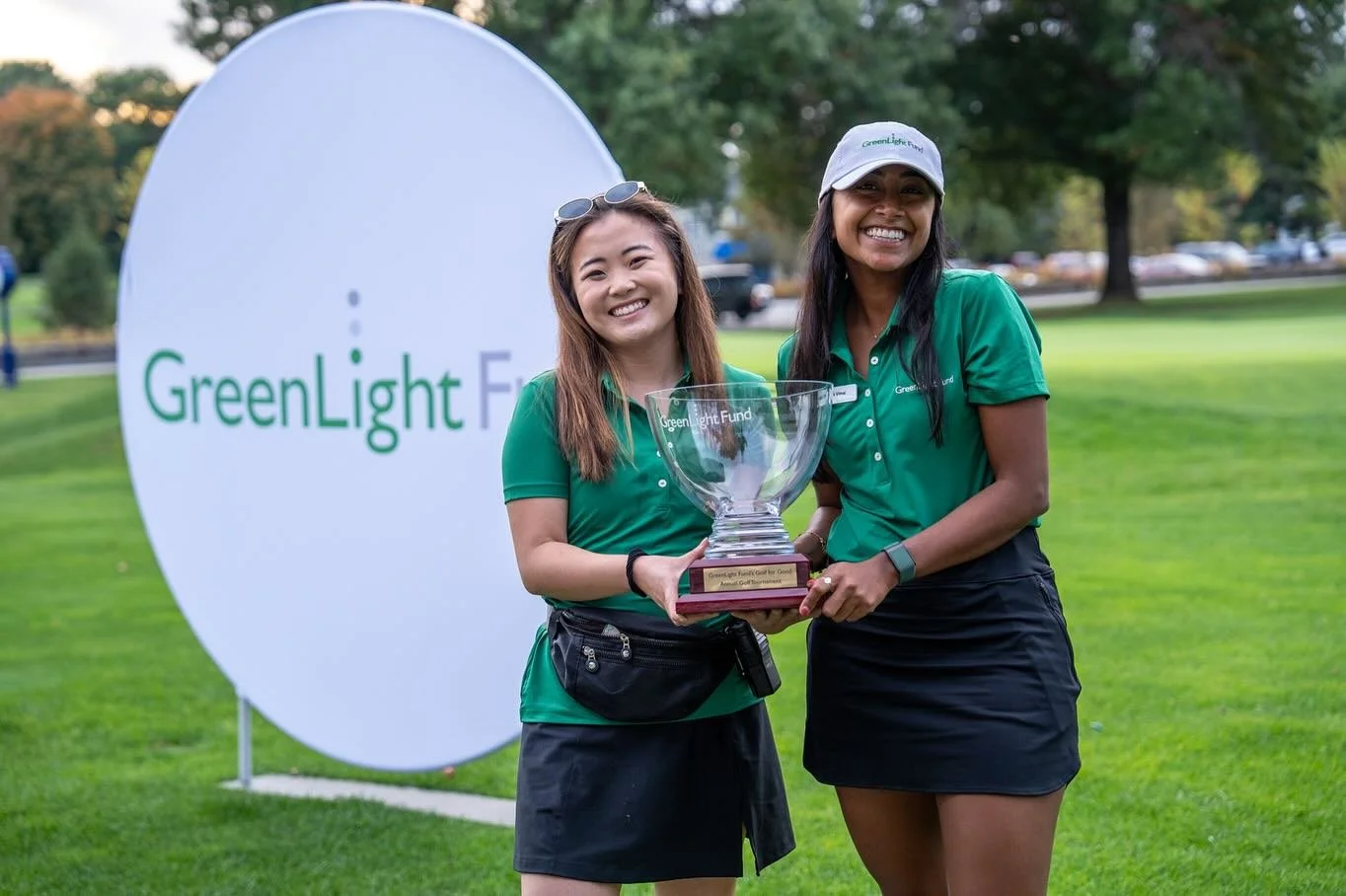 A gorgeous day on the greens for a great cause ⛳️💚 Proud to support GreenLight Fund for over 5 years through our work on their Golf for Good tournament! We had so much fun selecting swag, coordinating prizes and contests on the course, overseeing lo