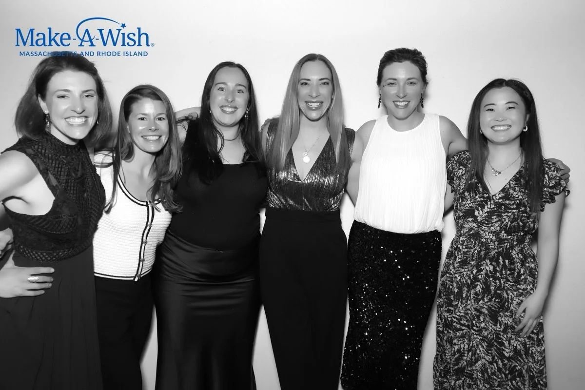 Through all of the hustle and bustle our team rarely gets to share one moment together soaking in all of our hard work and celebrating the evening. But a photobooth gives us an excuse (and the time) to gather for a quick group huddle before splitting