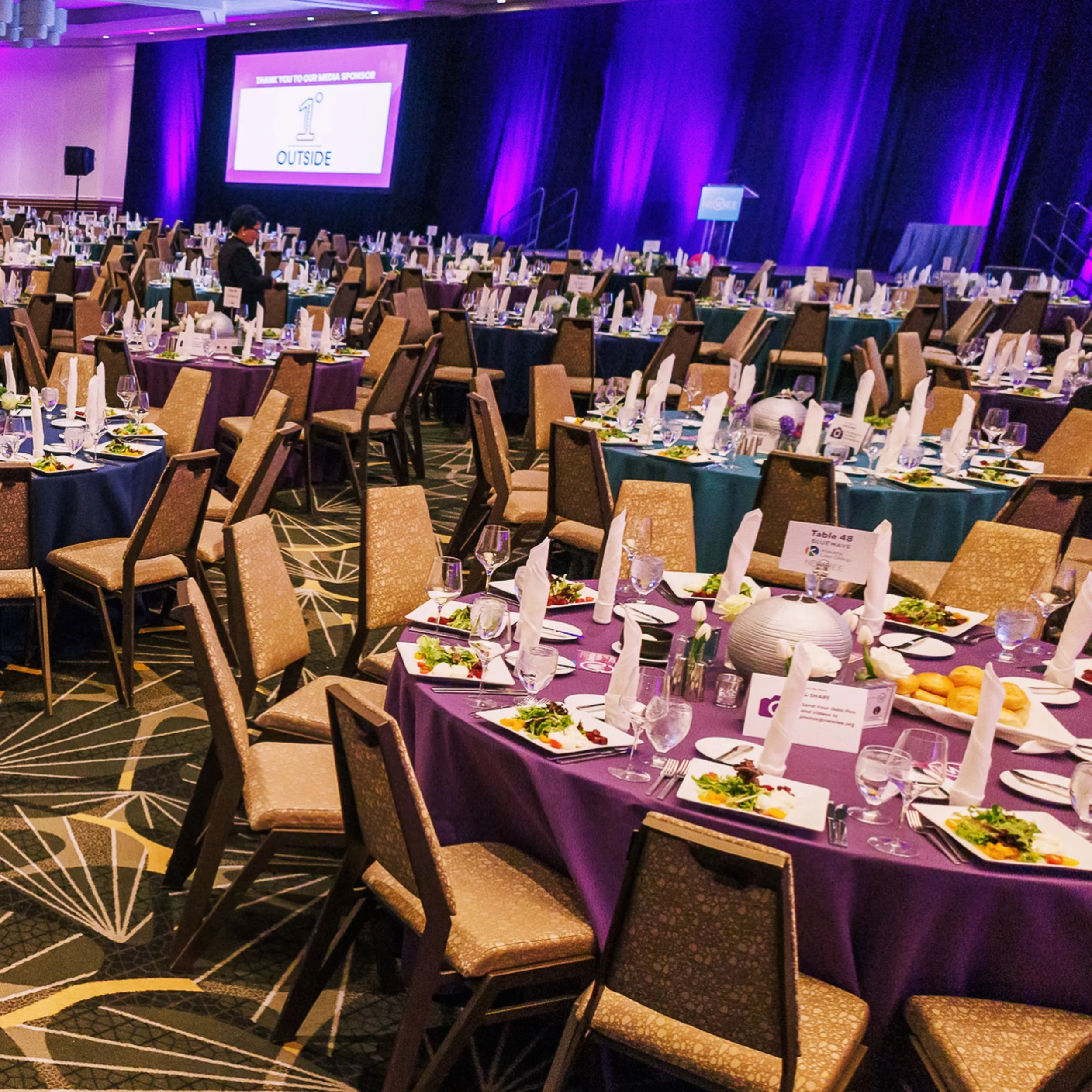 From one women-run organization to another, this one meant a little extra We had the honor of supporting the NEWIEE Awards Gala which welcomed nearly 600 guests to celebrate a night centered on impact. From recycled nametags to sustainable awards and