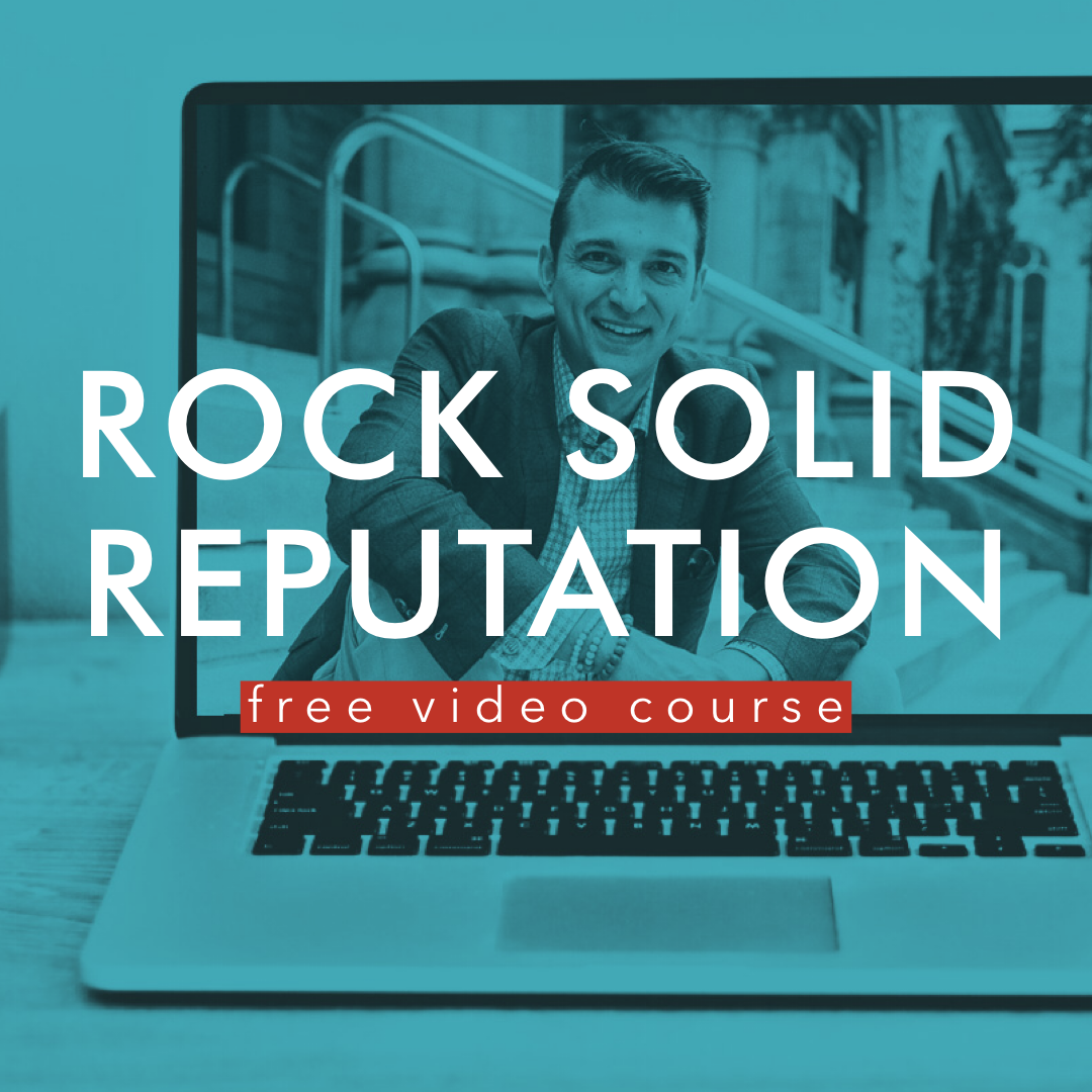 Get Rory’s Rock Solid Reputation Course for FREE when you sign up to receive his blog updates via email.