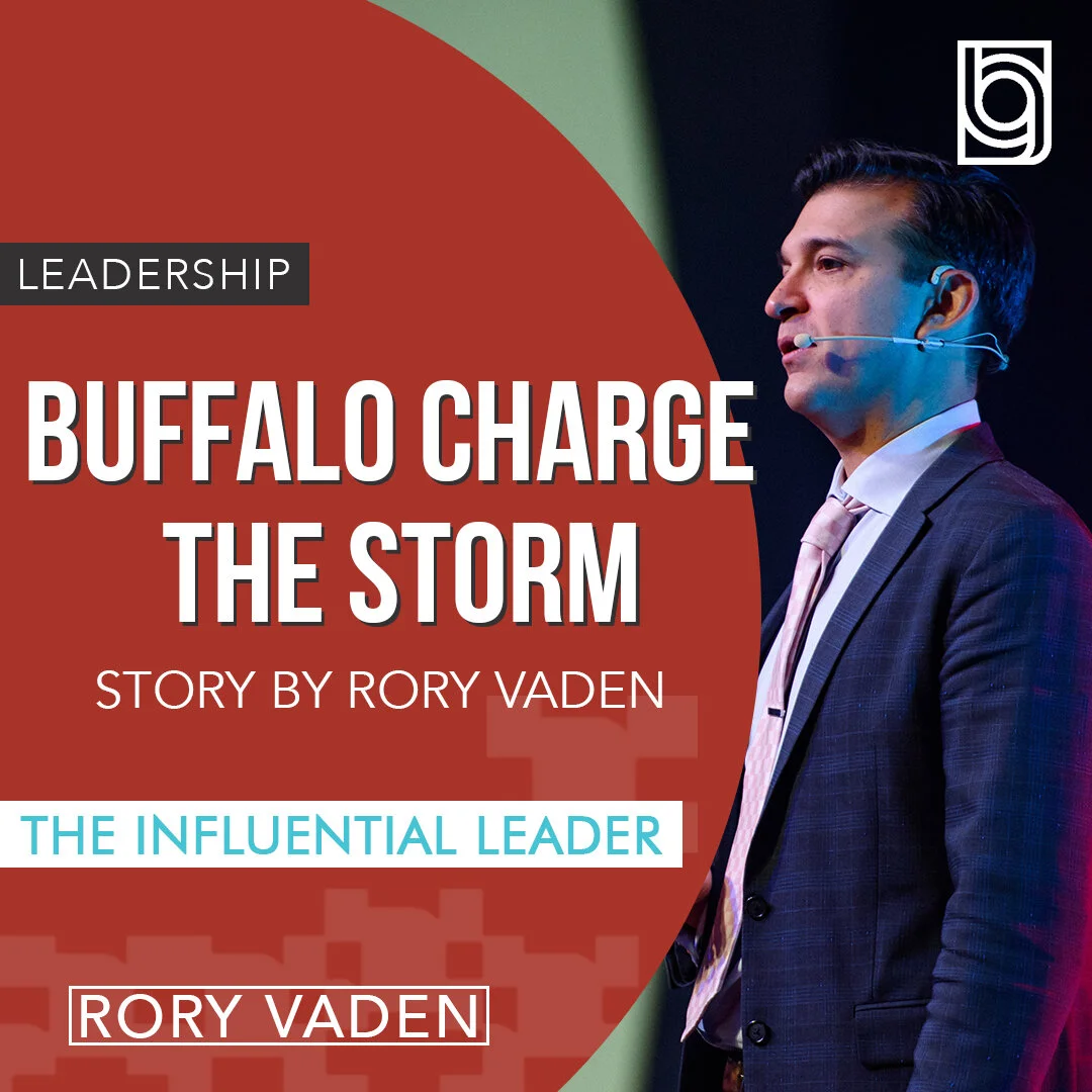Buffalo Charge the Storm Story by Rory Vaden