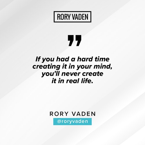 Rory Vaden quote
