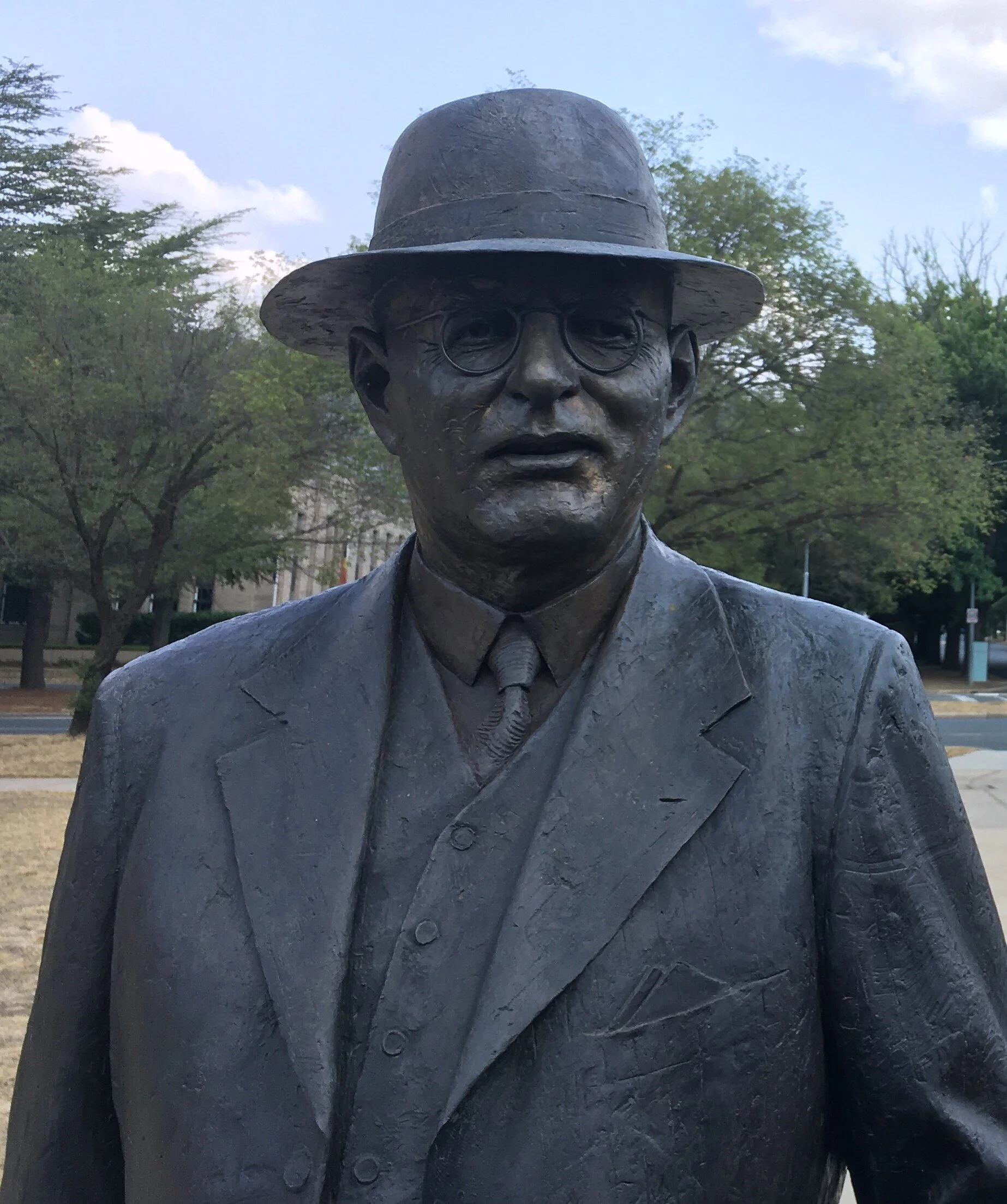 No. 3 Bronze sculpture of Prime Minister John Curtin, Canberra 100