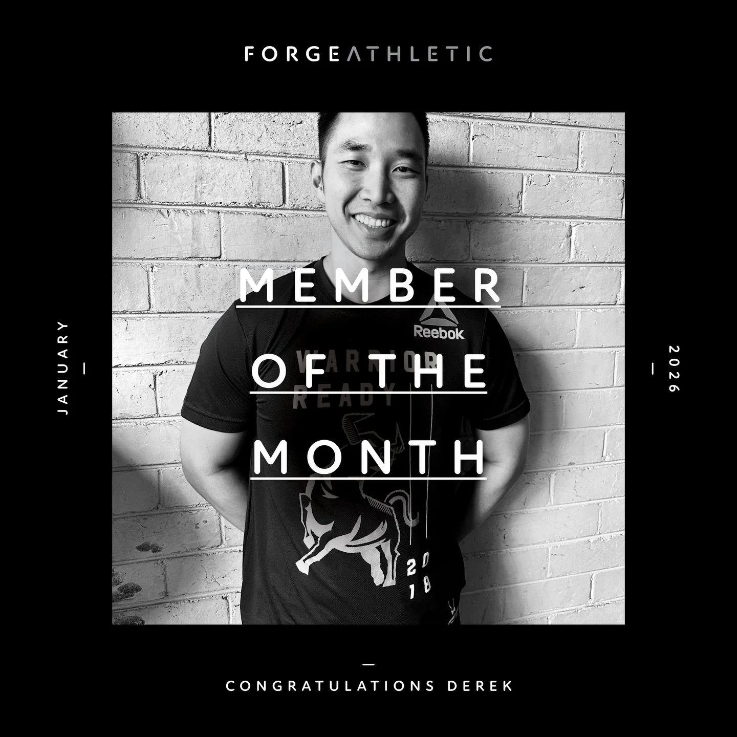 J A N U A R Y 
-
The quiet achiever - congratulations to Derek our member of the month for January!
-
Occupation:
Construction Project Manager
-
Sessions attended per week:
3 ~ 4
-
Early riser or night owl:
Early riser&nbsp;
-
Row, bike, run or ski:
