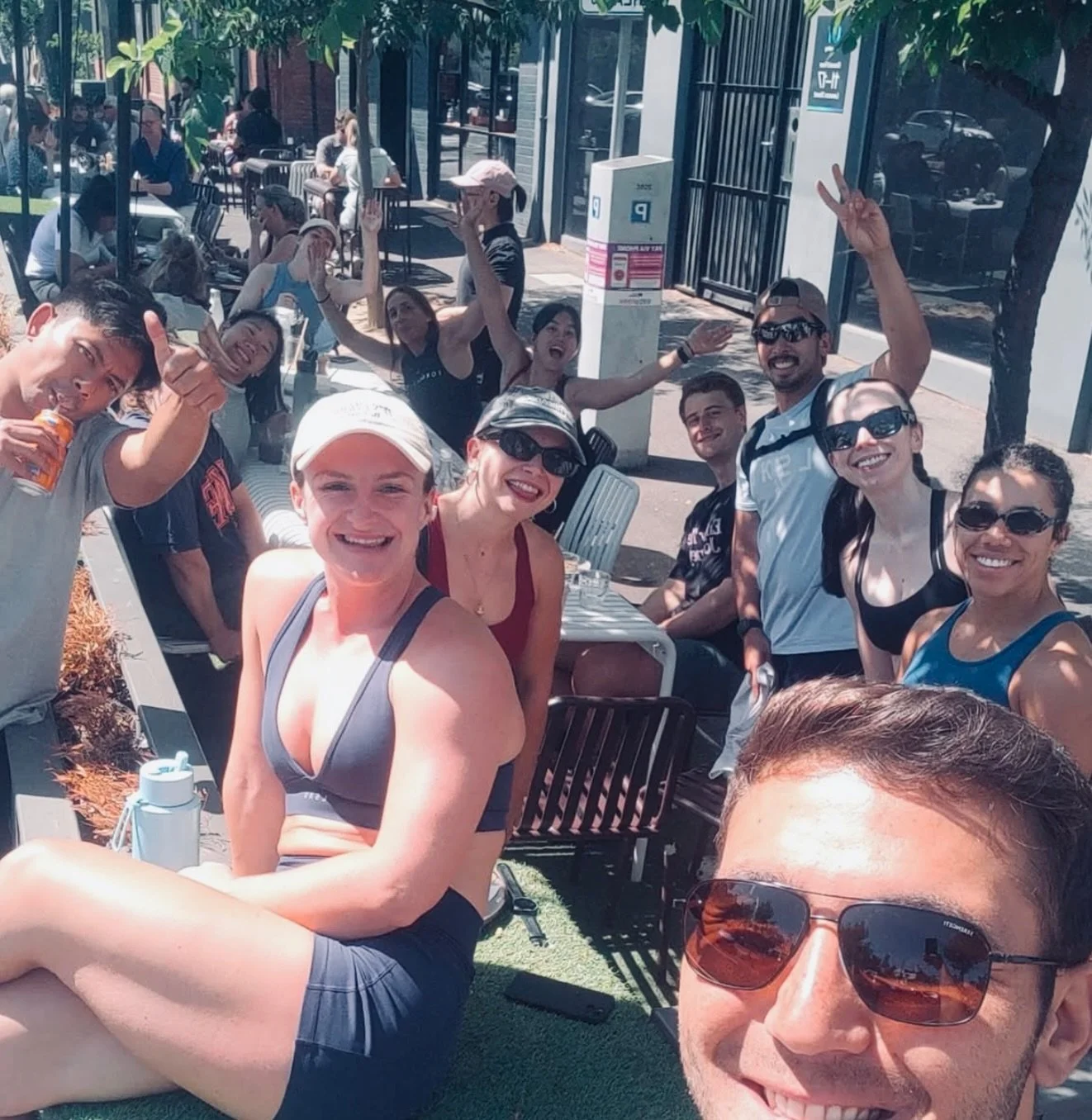 The Saturday crew 🏋️ + ☕️ + ☀️
-
⚒️ #forgeathletic 
📸 @chefteoitalia