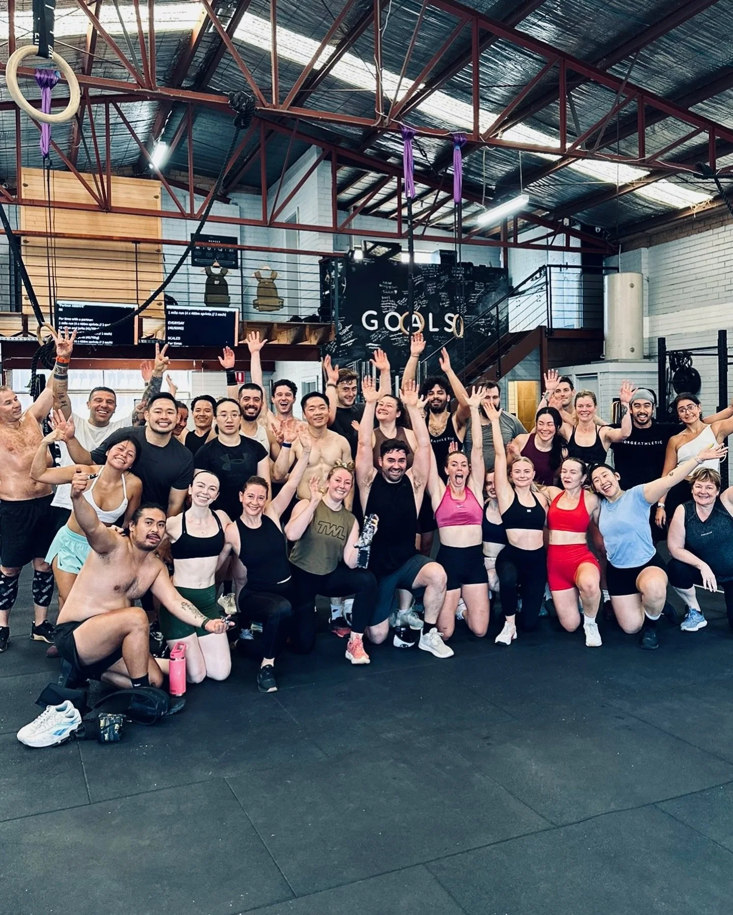 Pre, Mid, Post workout smiles 😅
-
Public holiday vibes with these legends 💯
-
⚒️ #forgeathletic