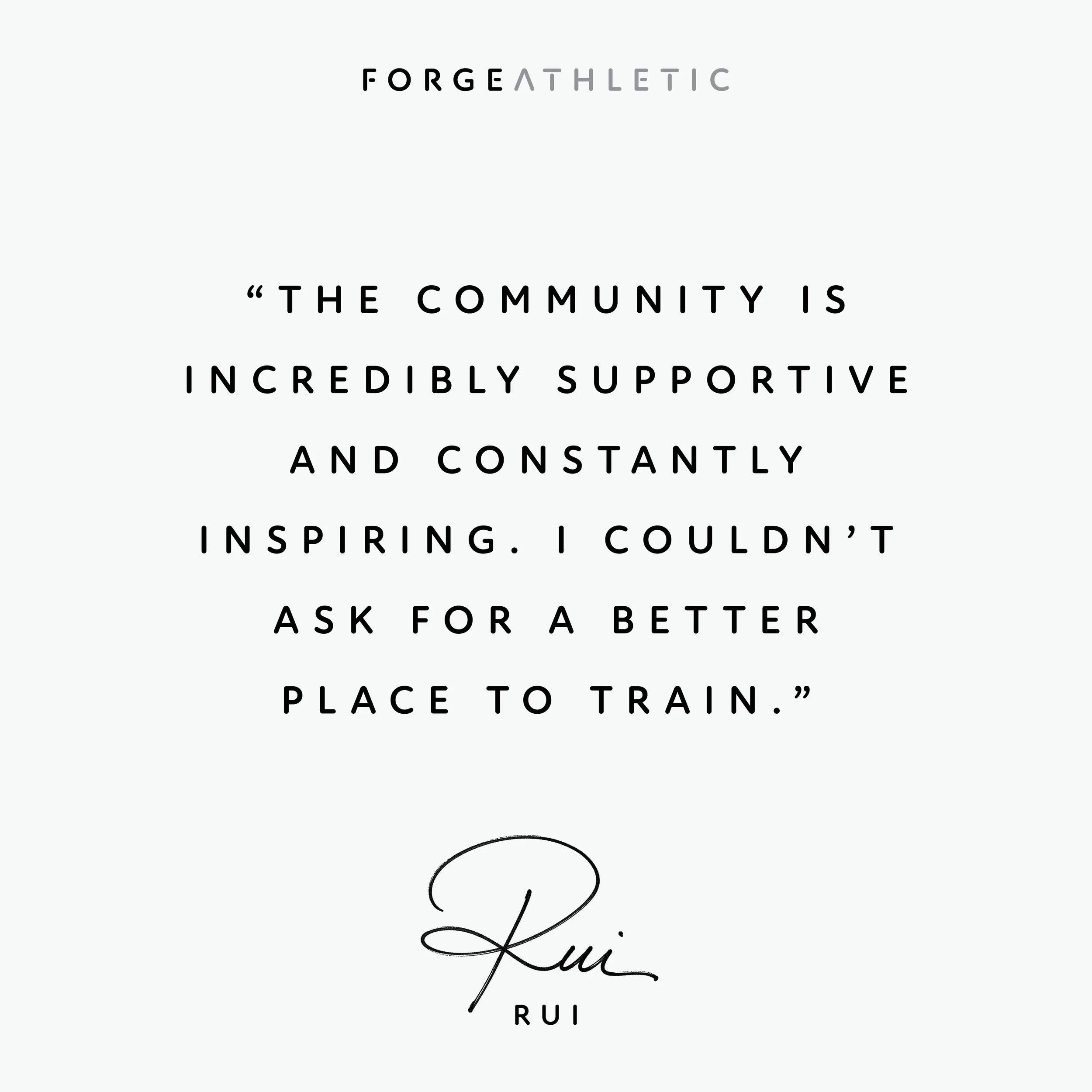 &ldquo;My crossfit journey started at Forge, and it&rsquo;s where I&rsquo;ve achieved many firsts. Training here has also enabled me to do so much more outside of the gym. Huge shoutout to the amazing coaching team Danny, Helen, Matt, Alex, and Dave 
