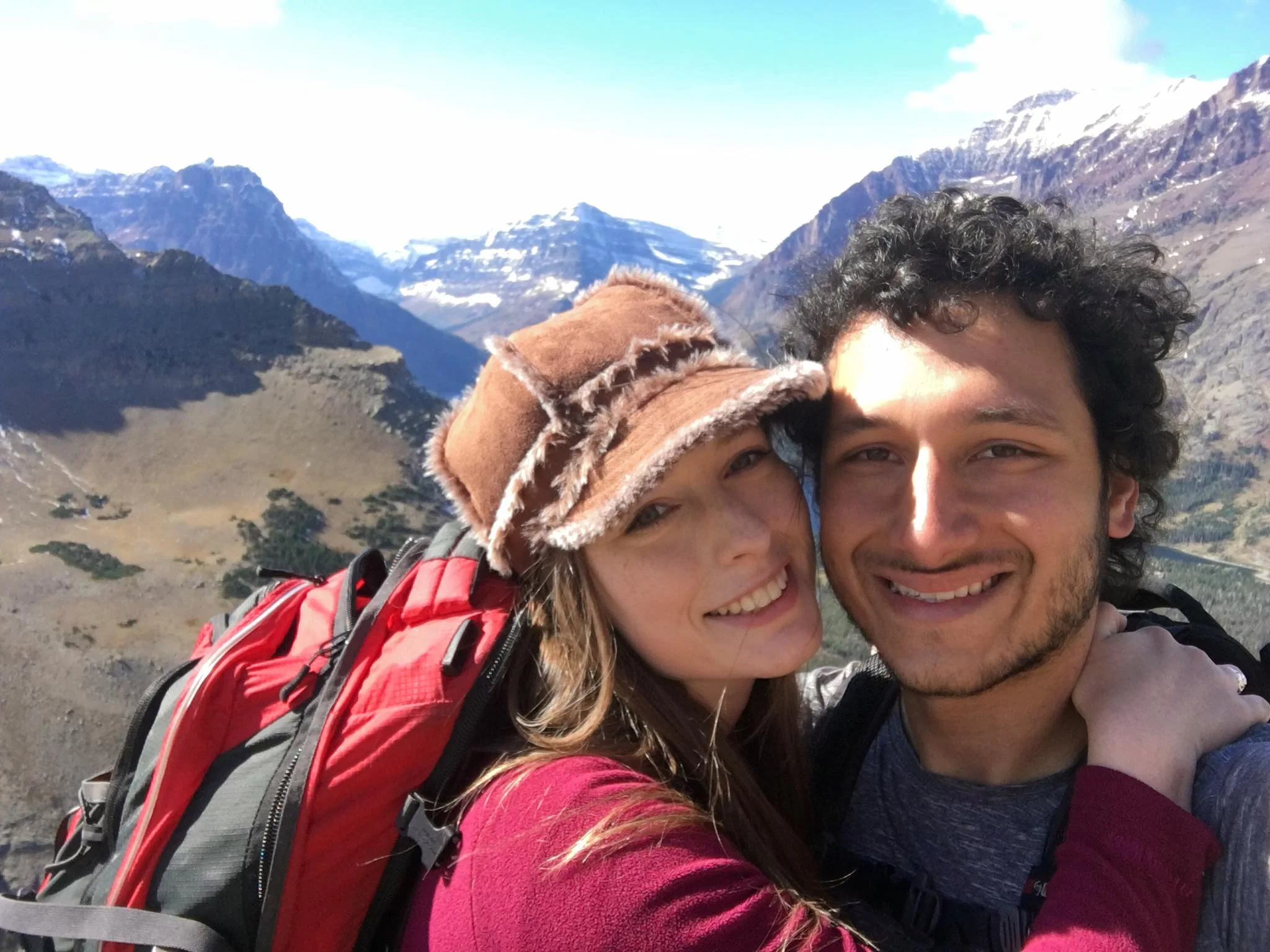 Franny: Anyone who knows us knows we love to hike! It’s what we do whenever we travel - hike, hike and hike! It’s great when you find those mutual hobbies you can enjoy and share with each other.