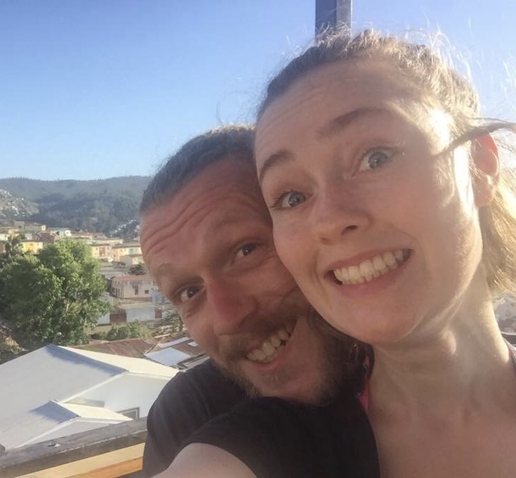 Rocking my way through South America, makeup free!!!