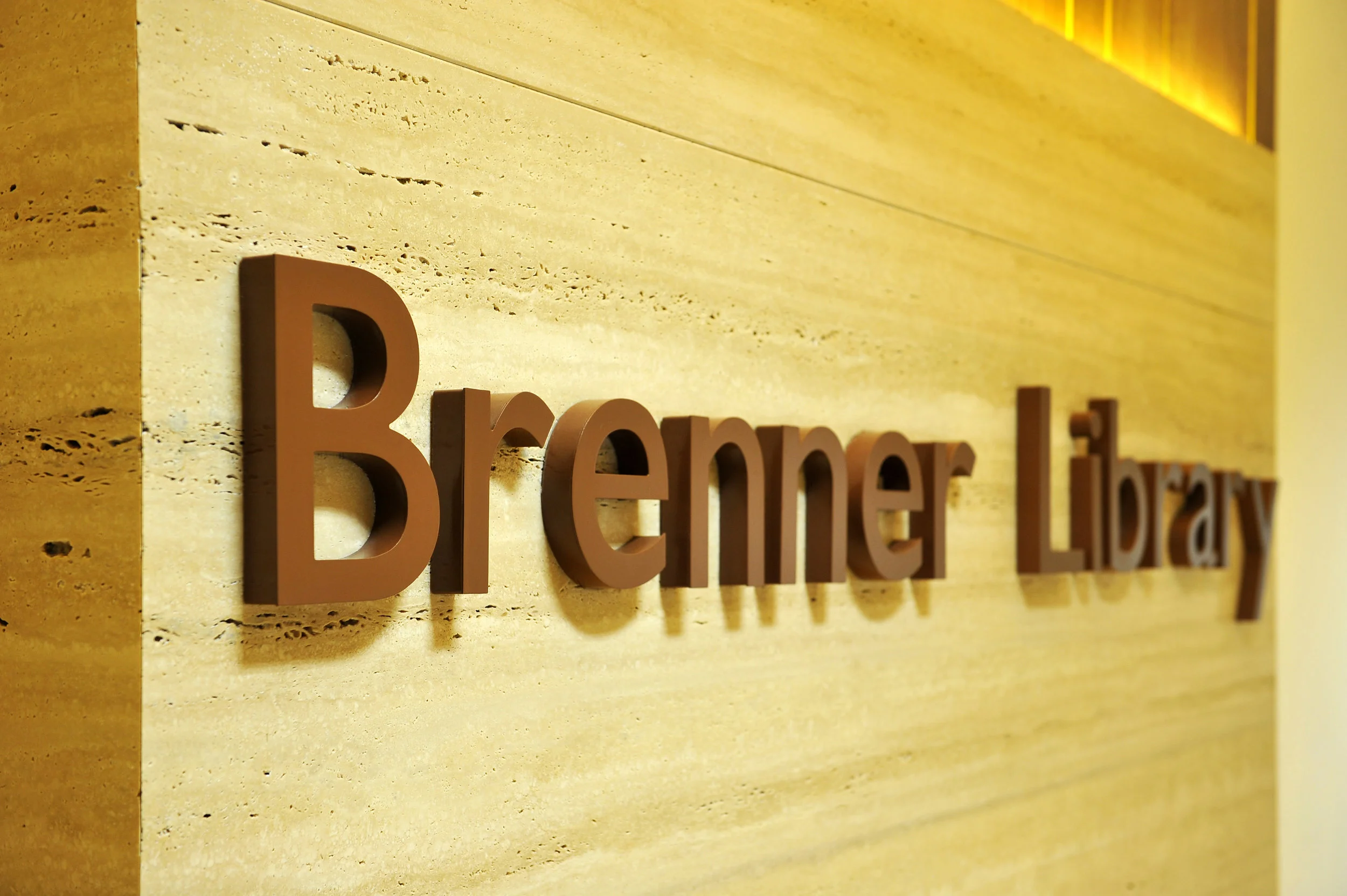  Brenner Library @ A-Star - Signage 